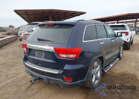 2013 Jeep Grand Cherokee Overland z USA, uszkodzony, nr VIN 1C4RJFCT9DC532168